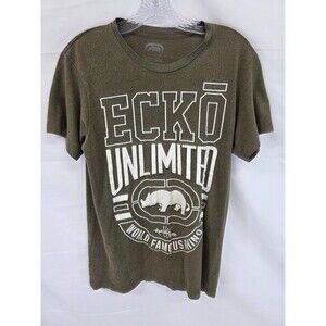 Ecko unlimited grey medium logo rhino tee